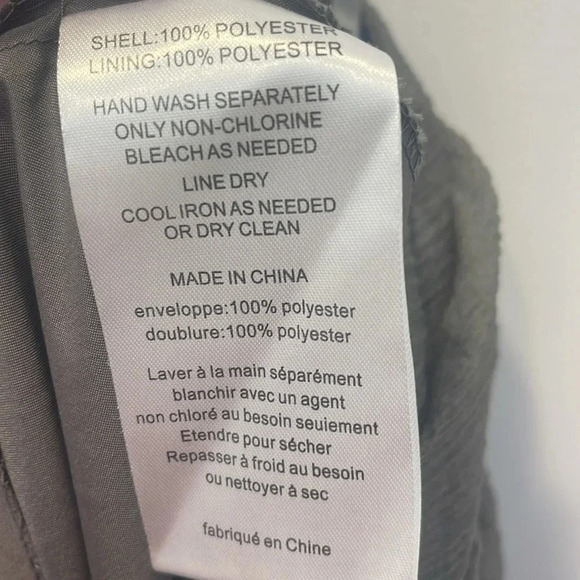 White by Vera Wang Dark Gray Strapless Cocktail Dress Size 4 - Picture 7 of 9